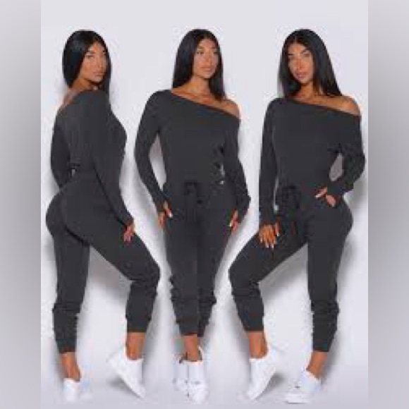 Bombshell sportswear cold shoulder one piece jumper. - Picture 3 of 6